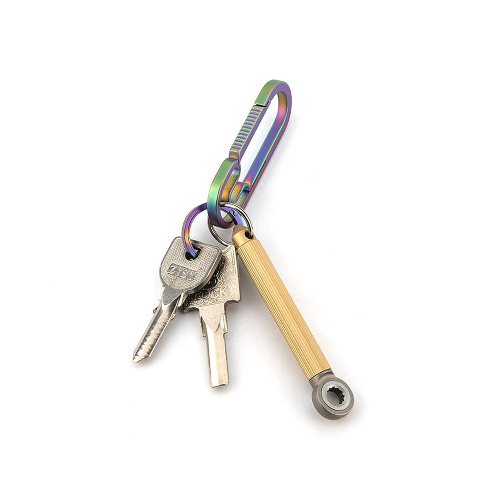 Multifunctional Tools Wrench Flat Screwdriver -Screwdriver Portable Keychain Window Brass 4711520383172