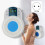 Back Scrubber for Shower,Body Scrubber,Wall-Mounted Electric Back Scrubber,Deep Clean Shower Scrubber with  EU Plug 2