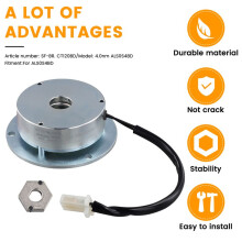 24V 12W 4.0nm Mobility Scooter Brake Assembly Wheelchair Electromagnetic Brake for China Qian Dai ALS0S4BD
