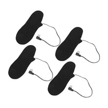 Electric Insole Foot Heating Insole, Men's and Women's Electric Insole Heater Rechargeable, Heated Insole,4PCS