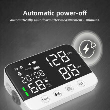 Upper Arm Cuff Blood Pressure Monitor Electronic Digital Sphygmomanometer Medical BP Monitors Tensiometer