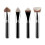 4-Pack for Full Face Multifunctional Foundation Brush 3D 4D Multi-Faceted Makeup Brush Powder Liquid Concealer Brush 1