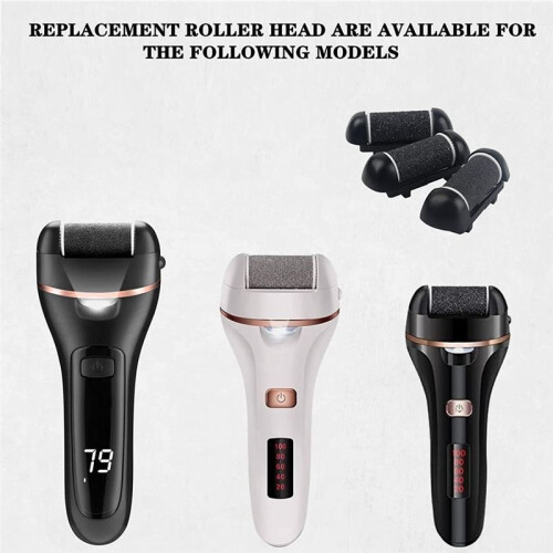 6 PCS Replacement Roller  for Electric Callus Remover - Feet Pedicure Kit - Extra Coarse, Regular Coarse, Fine 2
