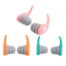 Ear Plugs for Swimming 3 Pairs Adults Kids Swim Ear Plugs Swimmers Ear Plugs for Men Women Waterproof Earplugs B