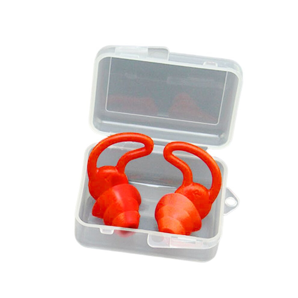 Photos - Climbing Gear Soundproof Earplugs Three Layer Silicone Earplugs Waterproof Swimming Ear Plugs Sleep Noise Reduction Comfortable-C