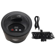 Elektrische Haarkleuring Kom DIY Haarkleur Wax Roerder Tool Plastic Automatische Mixer Haren Kleur Mengen Modder Kapsalon