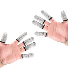 10PCS Cut Resistant Finger Guards with Enhanced Grip HPPE Protection for Woodworking and Outdoor