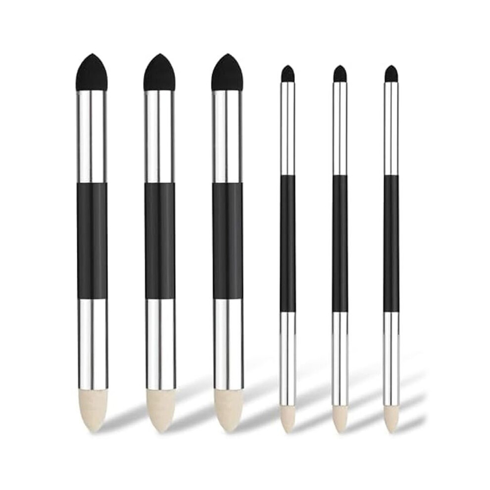 6Pcs Artist Blending Sponge Pen,Double-Headed Blending Stump Pencil Sketch Brush Drawing Foam Blender Stick Blender Tool
