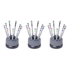 Kit with 27 Screwdrivers 27 Lame Reserve Base for Watches Watchmaker Tools
