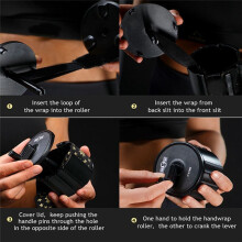 INNSTAR Portable Hand Wrap Roller Boxing Bandage Winder Box Sport Wrap Roller Sanda Muay Thai Inner Gloves
