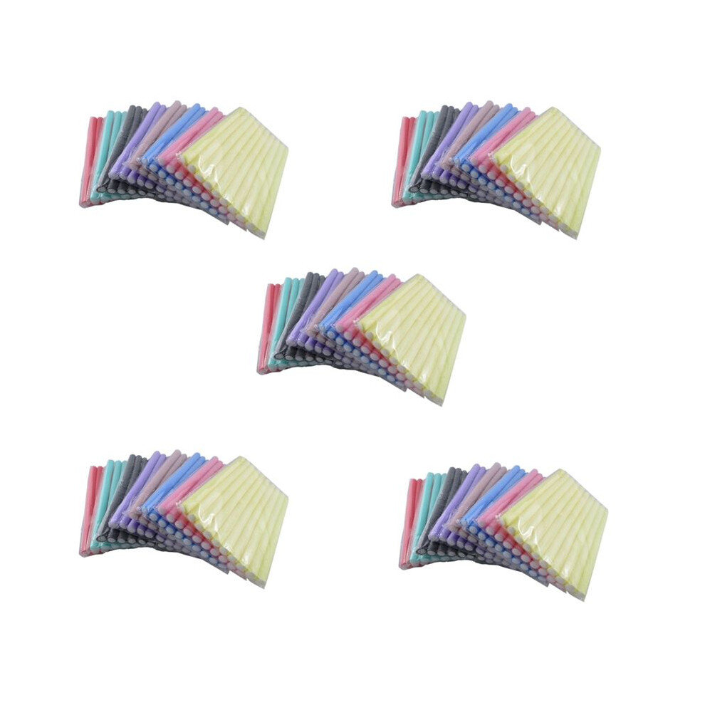 Semoic 50Pcs Lot Curler Makers Soft Foam Bendy Twist Curls Diy Styling Hair Rollers Tool For Women Accessories