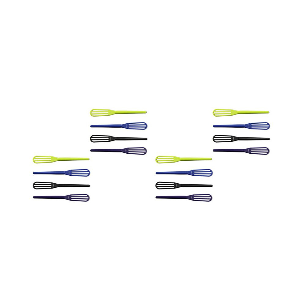 Cream 20Pcs Pro Salon Hairdressing Dye Whisk Plastic Hair Mixer Barber Stirrer Blender Hair Care Styling Tools