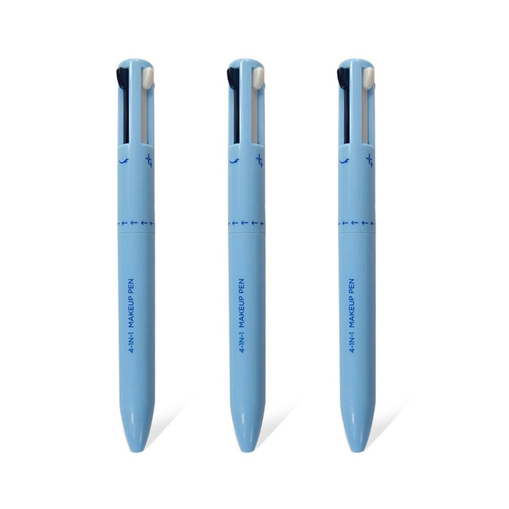 Bobotron 3X 4-In-1 Makeup Pen Touch- Pen Makeup Eyebrow Pencil Waterproof 4 Colors Multi-Function Makeup Beauty Pen 02