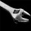 5pcs 4 Inch 100mm  Size Metal Adjustable Spanner Wrench 7