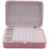 2X Korean Style Jewelry Box Organizer Display Storage Leather Large  Mirror Multi-Function Necklace Ring Box 8