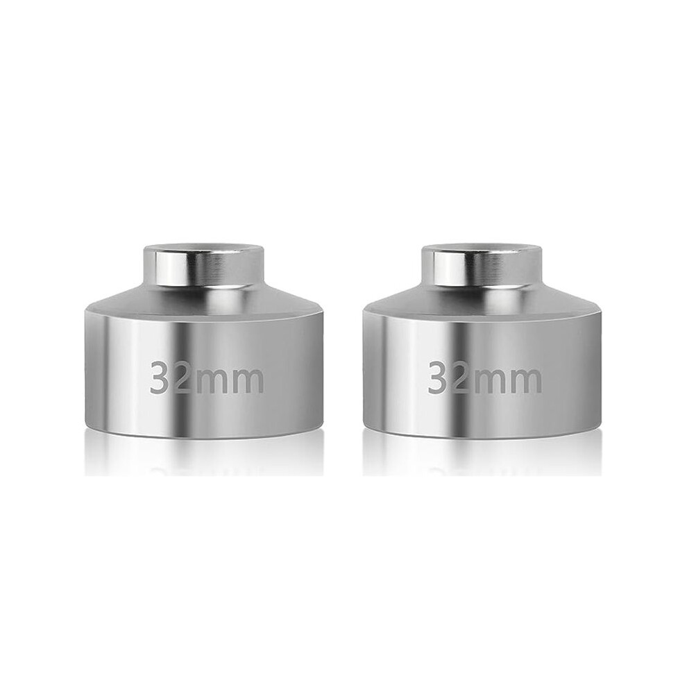 2Pcs 32Mm Socket-Oil Filter Wrench Tool,Steel Quickly Oil Filter Removal Tool,3/8Inch Drive Oil Filter Socket Tool 4711811833416