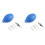 2Set Pottery Tools Supplies Ceramic Precision Applicator 3 Ounce Set Applicator Tips () 1