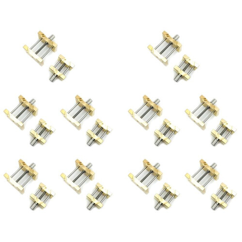 20Pcs Brass Watch Movement Holder Fixed Base Multi Function for Watchmaker Watch Clamp Watches Repair Tools