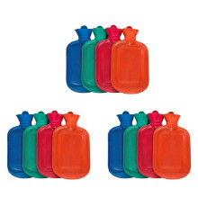 Dicker Wärmbeutel Gummi Winter Warm Wärmbeutel Handwärmer Mädchen Tasche Hand Füße Wärmflasche, 3 Packung 1000ML