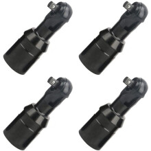 4X Ratchet Wrench 3/8 Inch Square Drive 10mm Heavy Duty for Electric Cordless Ratchet Wrench Industrial Grade Tool