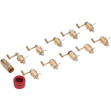 2X Watch Mainspring Winder Set Brass Watch Repair Tool Wristwatch Repairing Kit DIY Watchmaker Tools Kit for Watchmaker