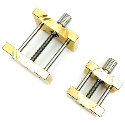 20Pcs Brass Watch Movement Holder Fixed Base Multi Function for Watchmaker Watch Clamp Watches Repair Tools 2
