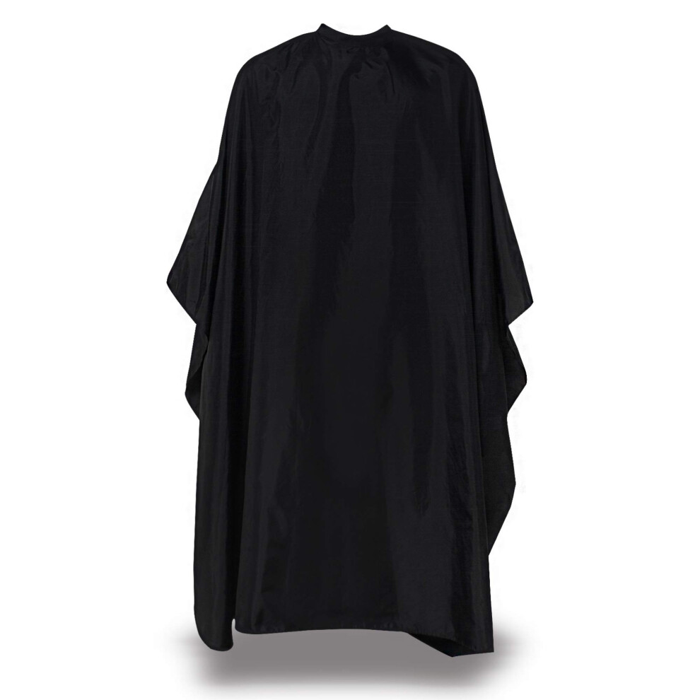 Barber Cape Waterproof Nylon with Adjustable Snap Closure for Adults Professional Hairdressing
