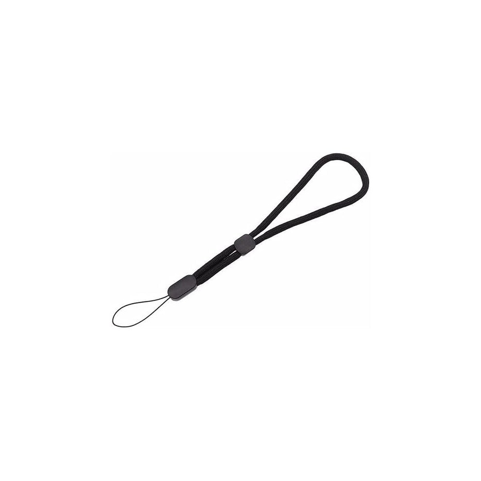 Mobile Phone Wrist Strap Adjustable Nylon Antilost Lanyard With 360 Swivel Hook For Camera Usb Keys Black 9053599533900