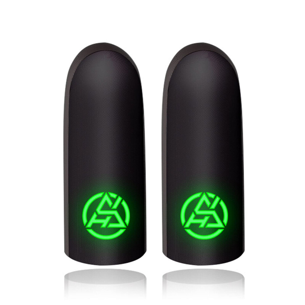 2Pcs Sweatproof Mobile Gaming Finger Sleeves With Enhanced Touch Sensitivity And Breathable Fit 9053599533962