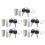 Cam Lock 30mm/1.18in Security Lock for Cabinets Drawers Mailboxes Tool Boxes 2