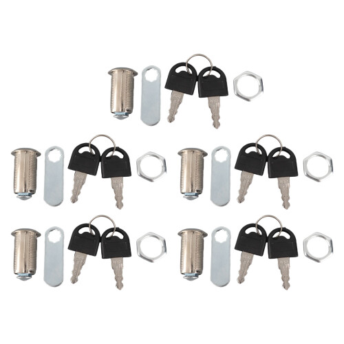 Cam Lock 30mm/1.18in Security Lock for Cabinets Drawers Mailboxes Tool Boxes 1
