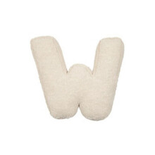 Lettre Oreiller Lettres Anglaises Oreiller Coussin Décoratif Lettre de L'Alphabet Oreillers Lettres Anglaises Coussin W