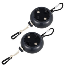 2 Pcs Tree Stand Gear Hoist 29.5 Ft Retractable Bow & Gear Hoist Bow Hunting Gear Accessories for Hunting Bow, Black