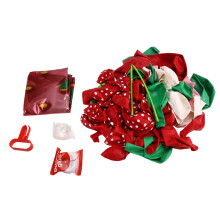 Strawberry Balloon Garland Arch Kit 92pcs Strawberry Gathering Decoration Red Polka Dot Strawberry Foil Balloons
