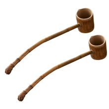 Chinese Retro Water Scoop Wine Raisin Wine Scoop Long Handle Scoop Household Water Scoop,D