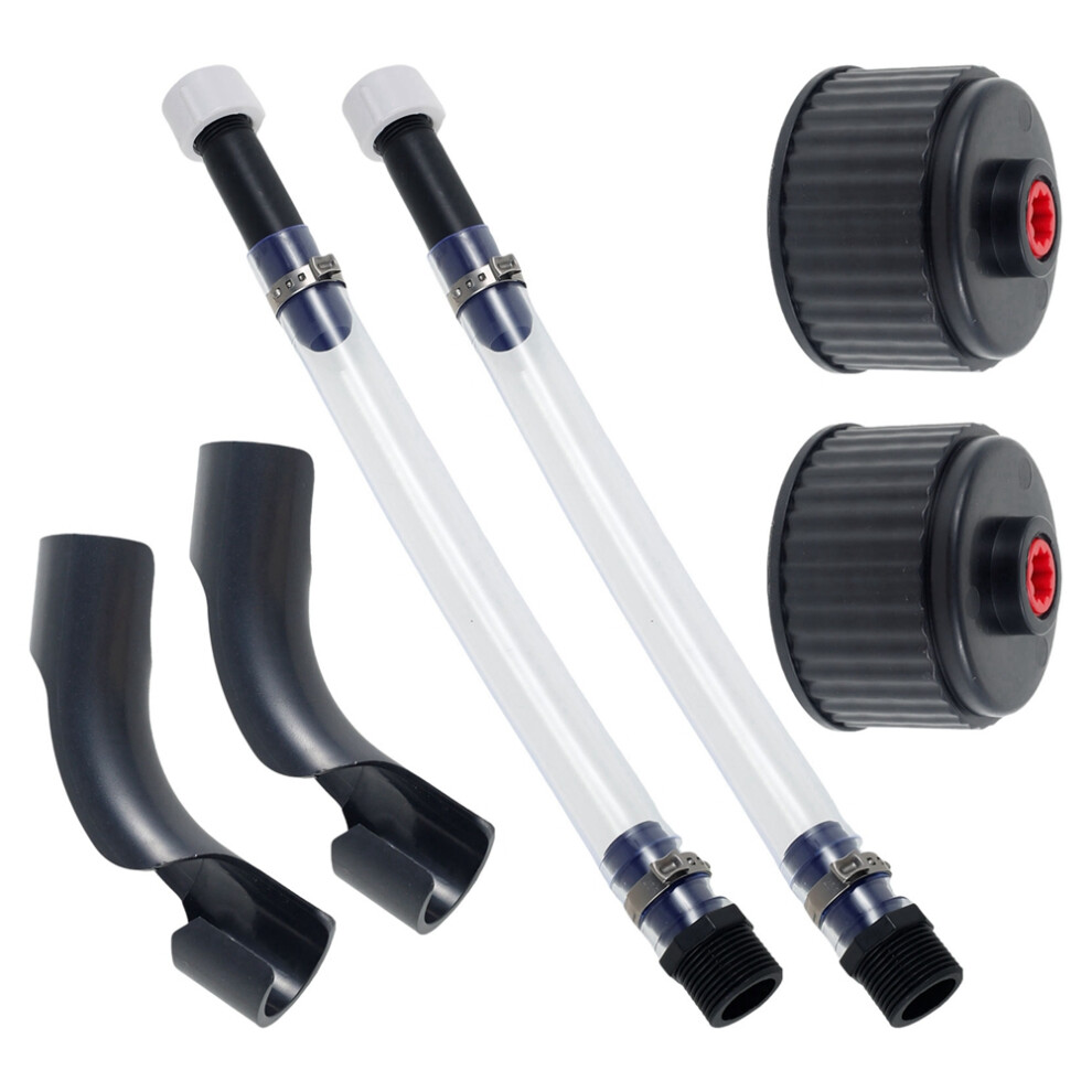 Racing Fuel Filler Hose Transparent Pvc Gas Tank Hose Universal Fuels Replacement Jug Cap With Hose Bender Car 6032770369500
