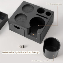 Espresso Tamping Station Organizer Coffee Tamper Holder for 58mm 54mm 51mm Epsresso Portafilter Coffee Tools Organzier