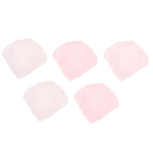100pcs Roses Artificial Flowers Petals for Wedding Decoration - Light