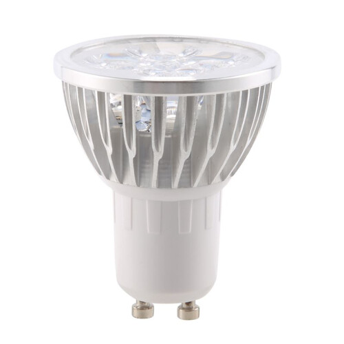 4 LED GU10 Gloeilamp 4W Koud Wit 85-265V