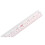 40cm 16 Inches Length Measure Clear Plastic Straight  Ruler 5