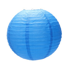 1 x Chinese Japanese Paper Lantern Lampshade for Party Wedding, 40cm(16") Navy