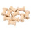 10Pcs Wooden Empty Thread Spools Natural Color 29mm x23mm 2