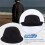 1Piece Melon Bowler Hat Hat Bowler Hat Bowler Hat  Hat Chaplin Hat Riding Hat (Black) 3