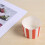50X Cupcake Wrapper Paper Cake Case Baking Cups Liner Muffin Kitchen Baking Red Stripes 4