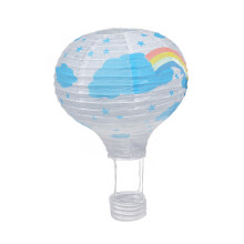 12 Pulgada Luz de Techo de Globo de Aire Caliente Pantalla de Luz de Techo Decoración de Banquete de Boda, Arco Iris