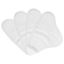 New 4pcs Replacement Pads For H20 X5 Steam Mop Cleaner Floor Washable Microfibre Pads