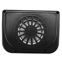 Solar Power Car Window Fan Auto Ventilator Cooling Vehicle Air Vent Portable