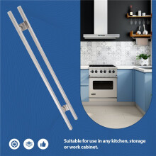 18 Inch Magnetic Knife Holder Made From Stainless Steel with Strong Magnet Wide Knife Strip Knife Bar and Universal Use Magnetic Tool Organizer Home