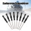 8 pcs Screwdriver Carburetor Adjustment Tool Single D Double D Hexagon Hex Socket Kit Set 6