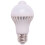 E27 Led Bulb Light Motion Sensor Light LED PIR Motion Sensor Lamp Globe Bulb Light Lamp, 5W 1